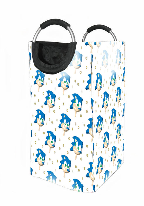 ice cream sonic th hedgehog Laundry Hamper | Laundry Basket