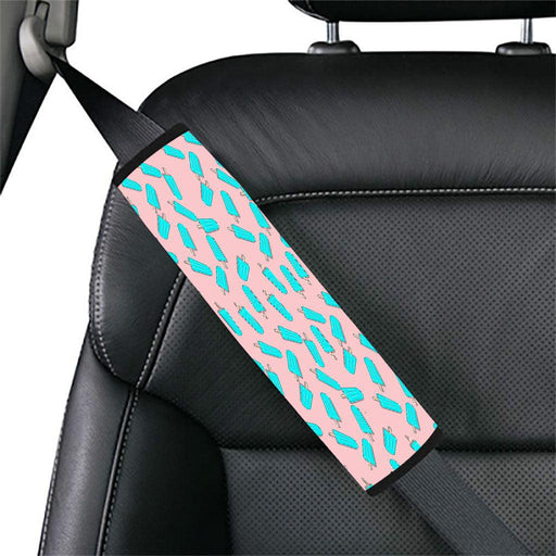 ice cream stick blue Car seat belt cover