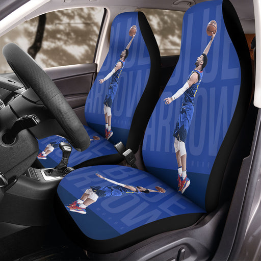 jamal murray blue arrow nba Car Seat Covers