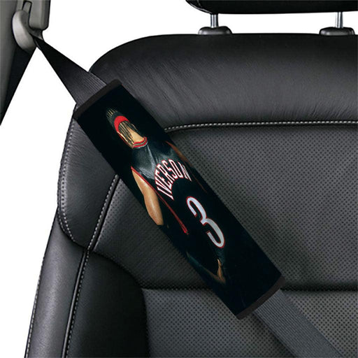 iverson number three player nba Car seat belt cover - Grovycase