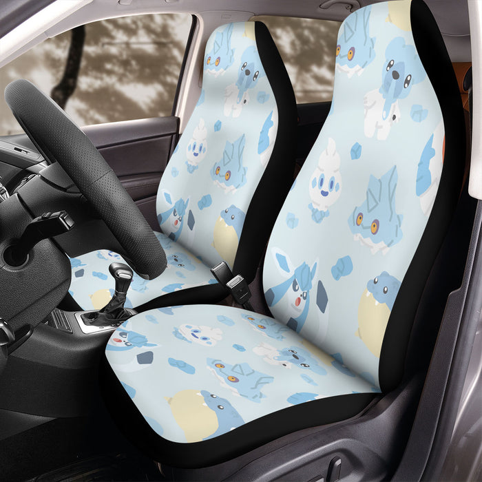 ice type pokemon freeze Car Seat Covers