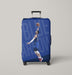 jamal murray blue arrow nba Luggage Covers | Suitcase