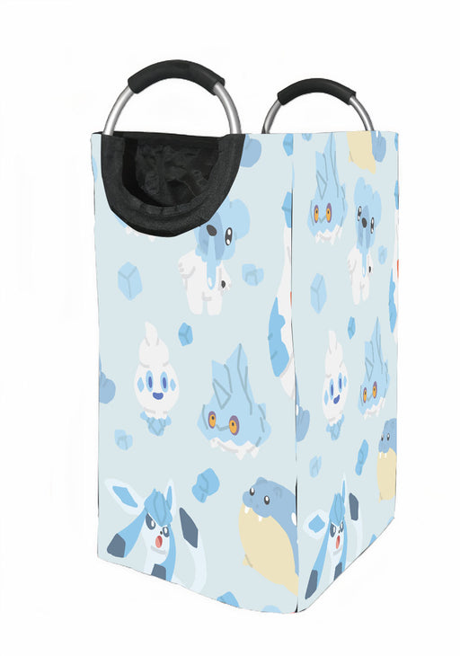 ice type pokemon freeze Laundry Hamper | Laundry Basket