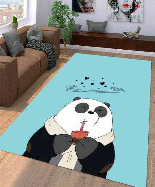 ice bear eating Living room carpet rugs