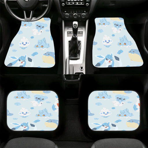 ice type pokemon freeze Car floor mats Universal fit