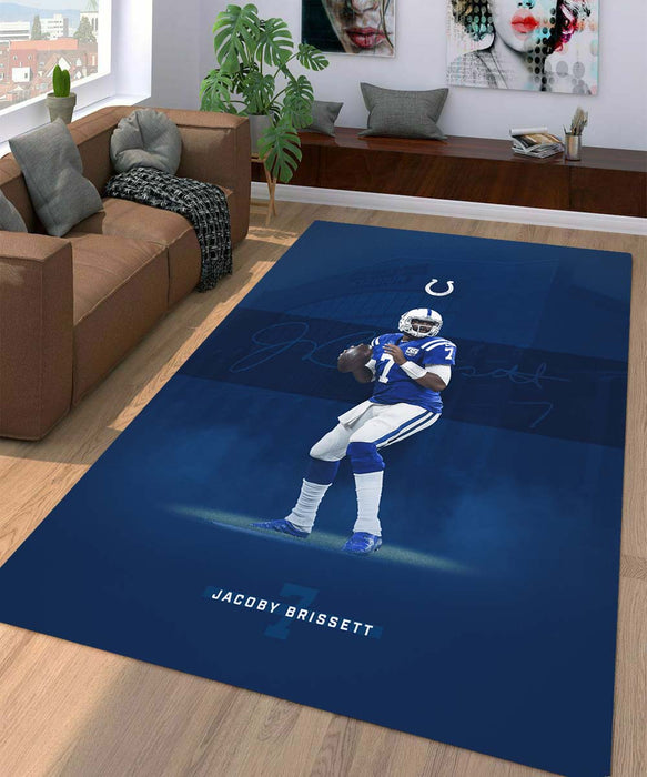 jacoby brissett fottball player nfl Living room carpet rugs