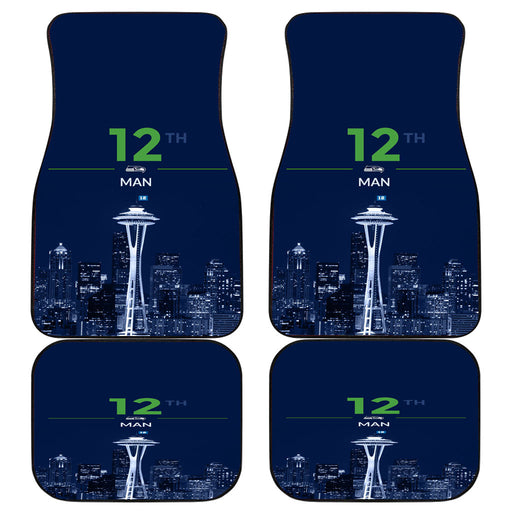 Seattle Seahawks 12 man Car floor mats Universal fit