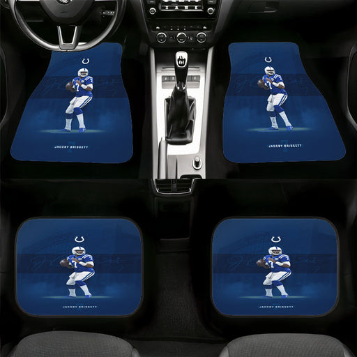 jacoby brissett fottball player nfl Car floor mats Universal fit