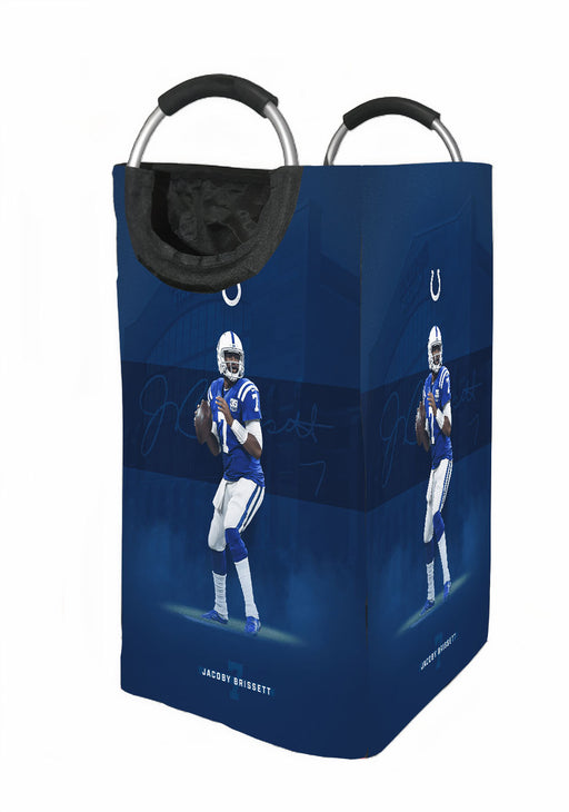 jacoby brissett fottball player nfl Laundry Hamper | Laundry Basket