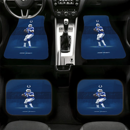 jacoby brissett nfl player Car floor mats Universal fit