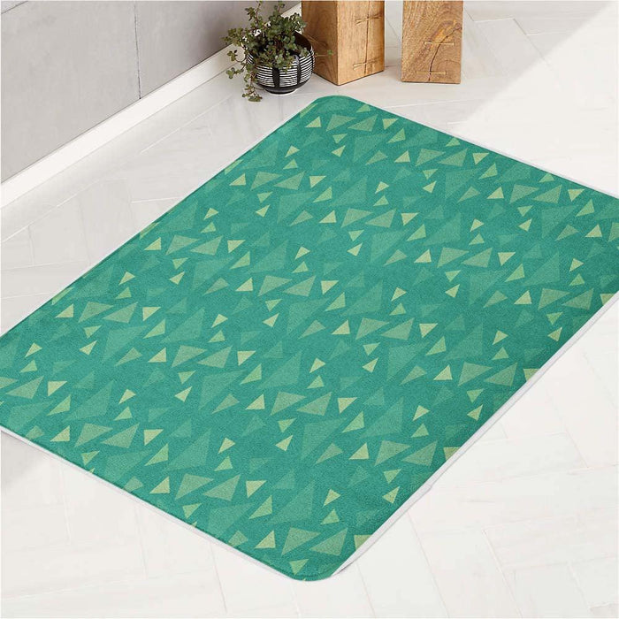 iconic shape of animal crossing bath rugs