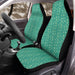 iconic shape of animal crossing Car Seat Covers