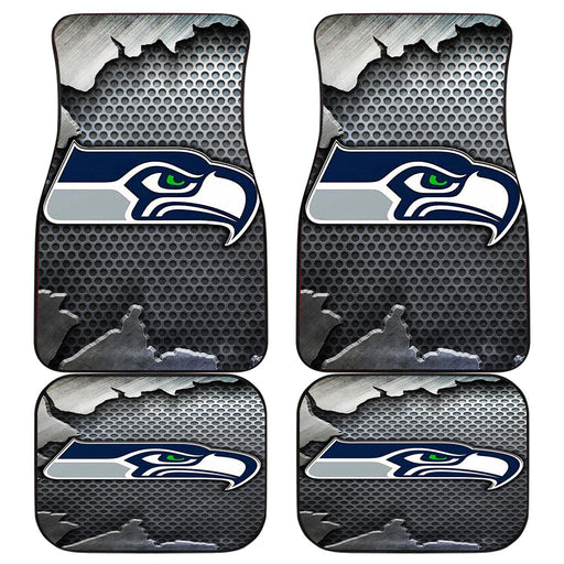 Seattle seahawks logo Car floor mats Universal fit