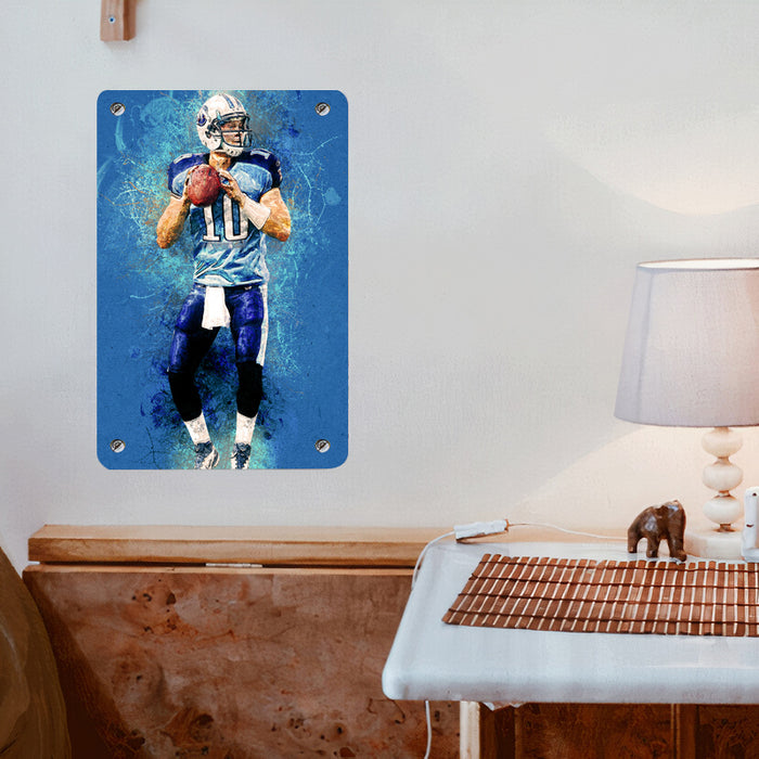 jake locker american football nfl Poster Metal print wall art