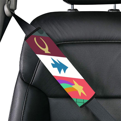 iconic sign from gravity falls Car seat belt cover