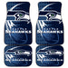 seattle seahawks over dots Car floor mats Universal fit