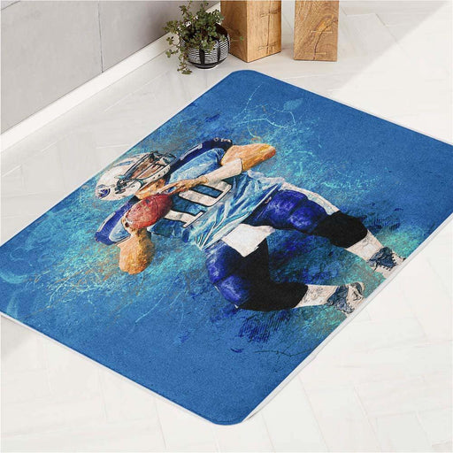 jake locker american football nfl bath rugs