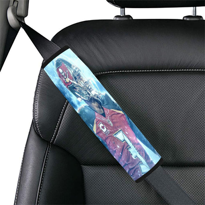 jameis winston tampa bay buccaneers Car seat belt cover - Grovycase