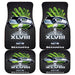 Seattle seahawks super bowl 4 Car floor mats Universal fit