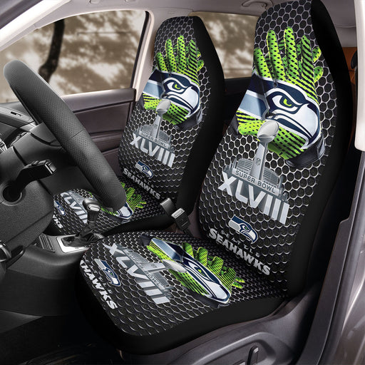 Seattle seahawks super bowl 4 Car Seat Covers