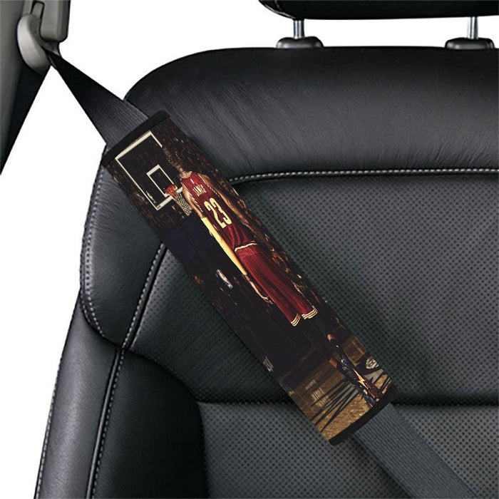 james as best nba player Car seat belt cover - Grovycase