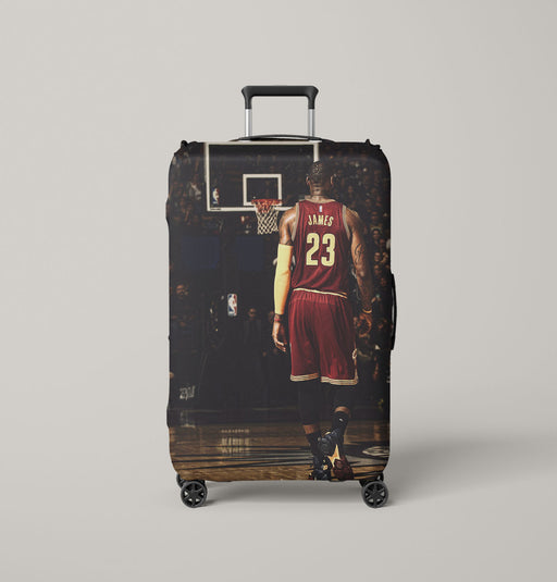 james as best nba player Luggage Covers | Suitcase