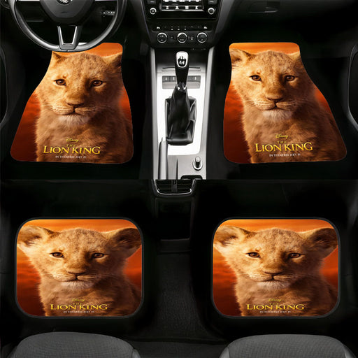 jd mcrary as simba the lion king Car floor mats Universal fit