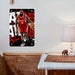 james harden rockets nba Poster Metal print wall art