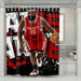 james harden rockets nba shower curtains