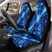 infinity space from future neon Car Seat Covers