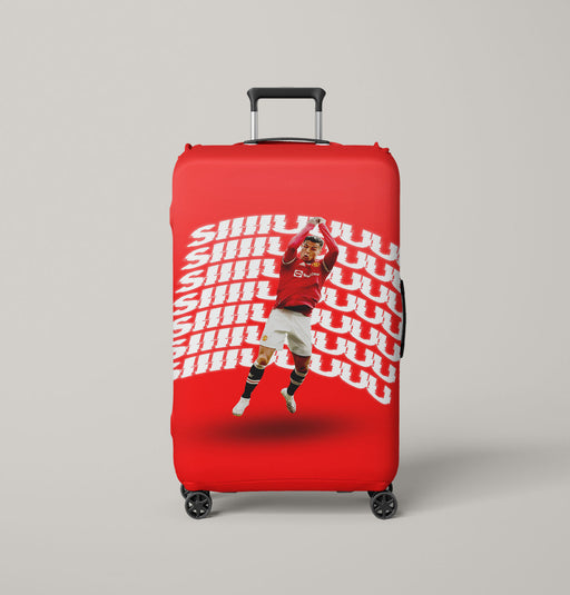 siiiuu ronaldo Luggage Cover | suitcase