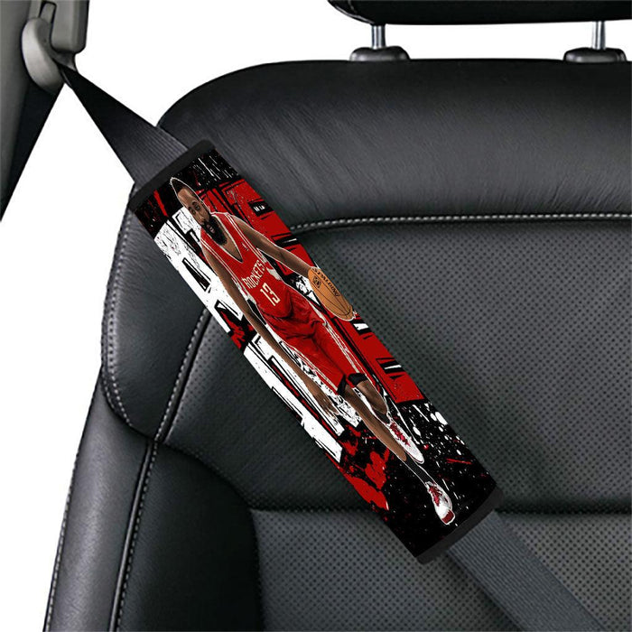 james harden rockets nba Car seat belt cover - Grovycase