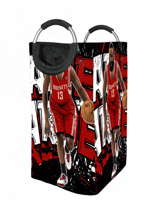 james harden rockets nba Laundry Hamper | Laundry Basket