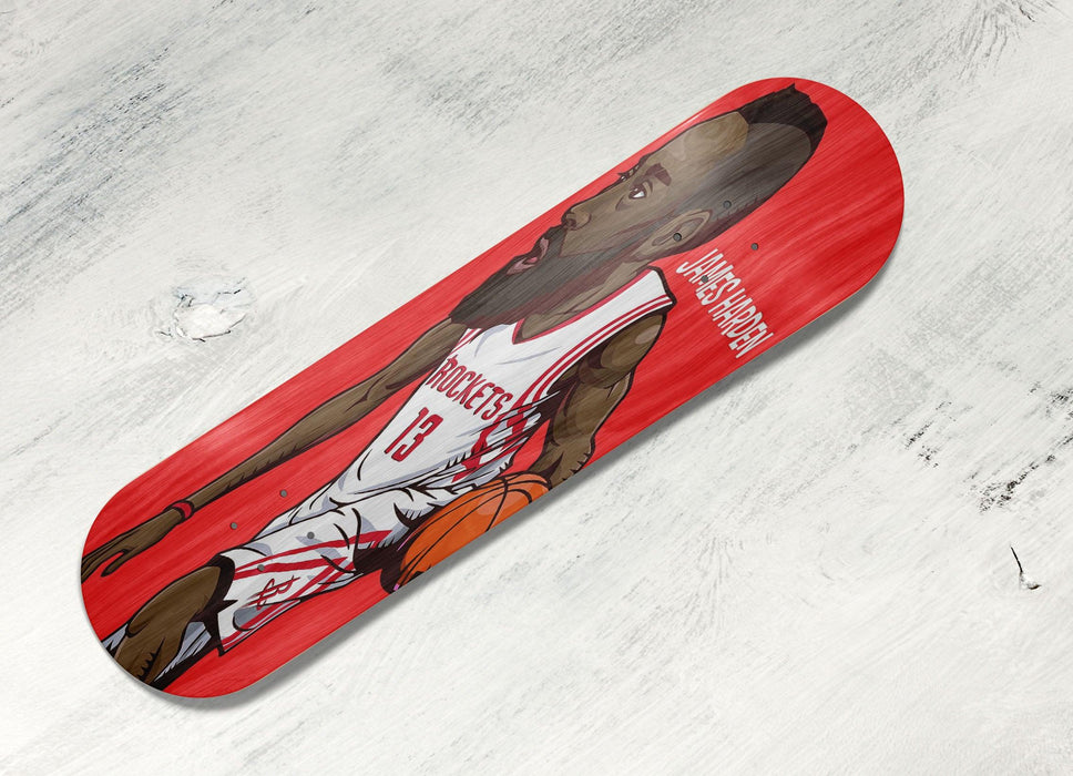 james harden vector nba player Skateboard decks