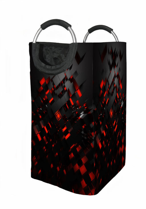 into dark space red light Laundry Hamper | Laundry Basket