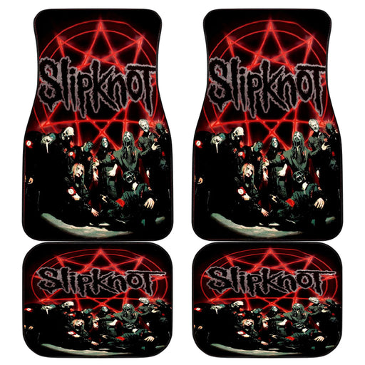 SLIPKNOT METAL ROCK BAND Car floor mats Universal fit