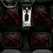 into dark space red light Car floor mats Universal fit