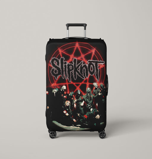 slipknot metal rock band Luggage Cover | suitcase