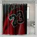 jersey of jordan always special shower curtains