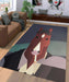 in the rain bojack horseman Living room carpet rugs