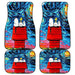 Snoopy Starry Night Van Gogh Car floor mats Universal fit