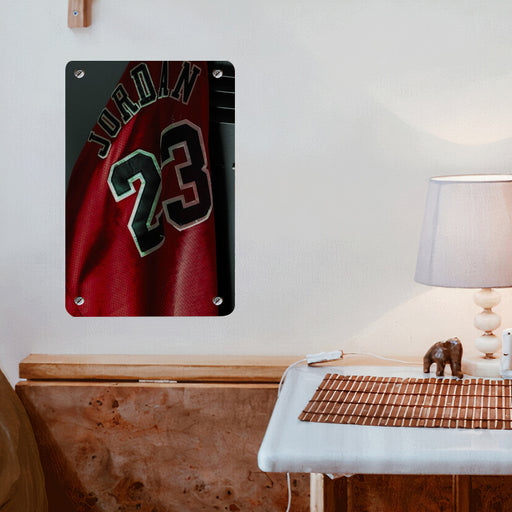 jersey of jordan always special Poster Metal print wall art