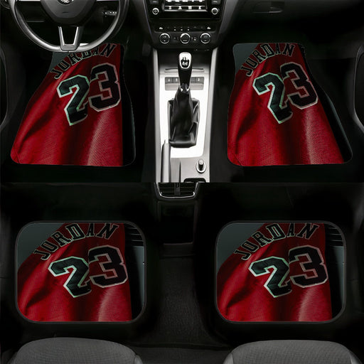 jersey of jordan always special Car floor mats Universal fit