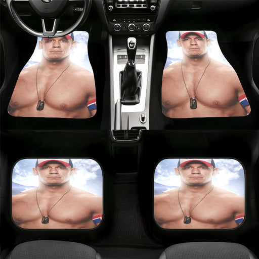 john cena american wwe superstar Car floor mats Universal fit