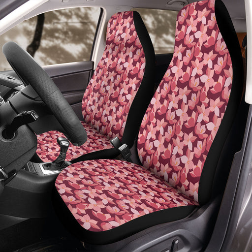 it's pnik flower time to blossom Car Seat Covers