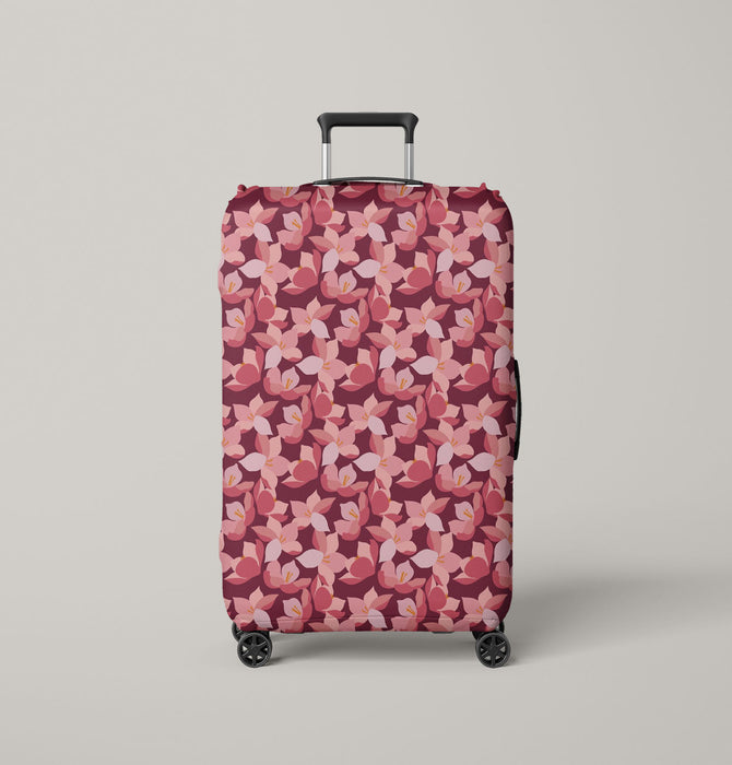 it's pnik flower time to blossom Luggage Cover | suitcase