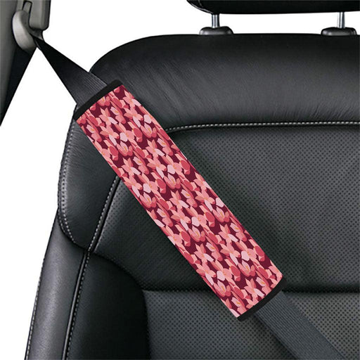 it's pnik flower time to blossom Car seat belt cover