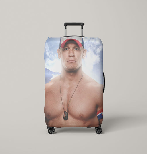 john cena american wwe superstar Luggage Covers | Suitcase