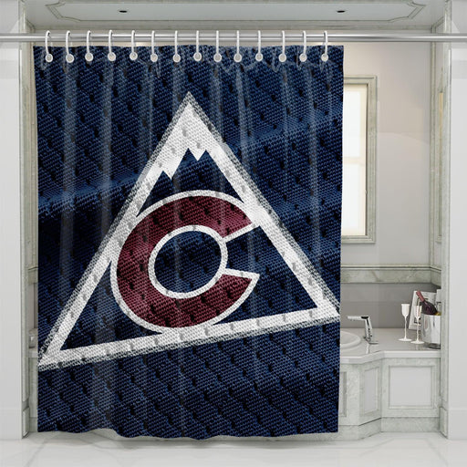 jersey of nhl logo shower curtains