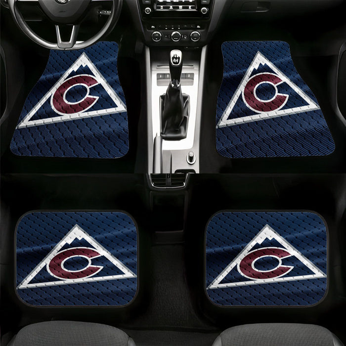 jersey of nhl logo Car floor mats Universal fit